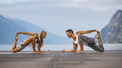 Private Yogalektion im Freien in Riva del Garda 3